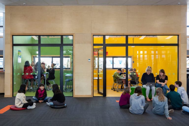 Thorndon School studio with breakout spaces