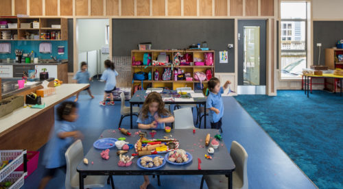 Queen Margaret College Preschool space for creativity